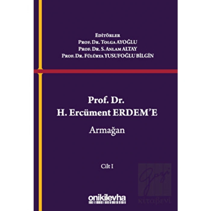 Prof. Dr. H. Ercüment Erdeme Armağan (2 Cilt)