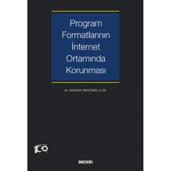 Program Formatlarının İnternet Ortamında Korunması