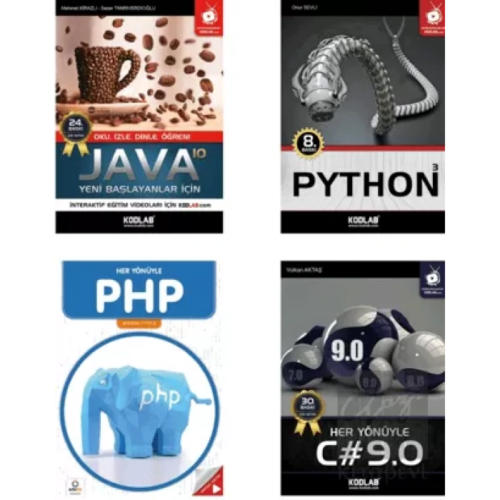 Programlama Eğitim Seti 2 (4 Kitap Takım)