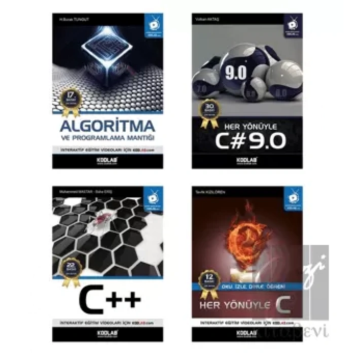 Programlama Uzmanlık Seti (4 Kitap Takım)