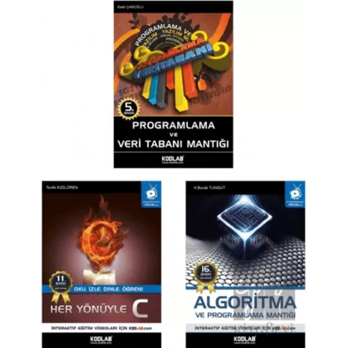 Programlamaya Giriş Seti (3 Kitap Takım)