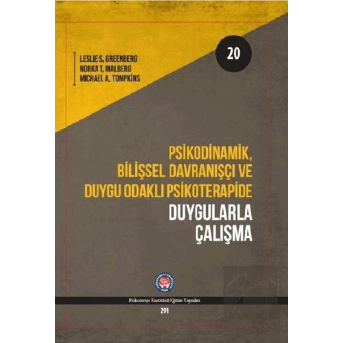 Psikodinamik Bilişsel Davranışçı ve Duygu Odaklı Psikoterapide Duygularla Çalışma