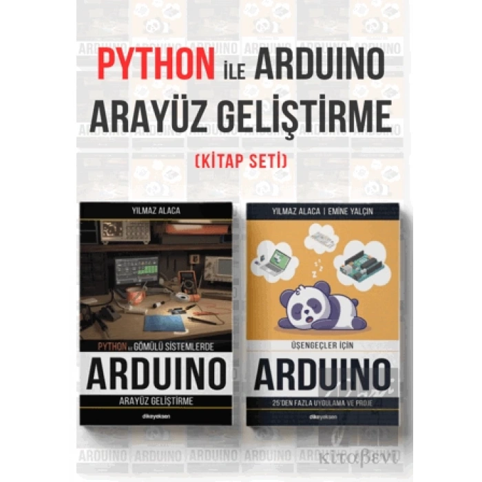 Python ile Arduino için Arayüz Geliştirme Seti (2 Kitap)