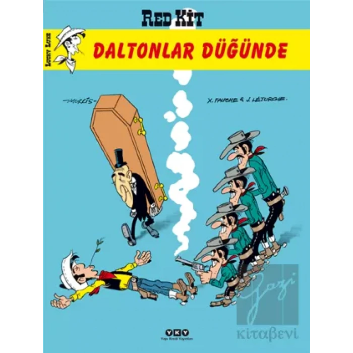 Red Kit Daltonlar Düğünde