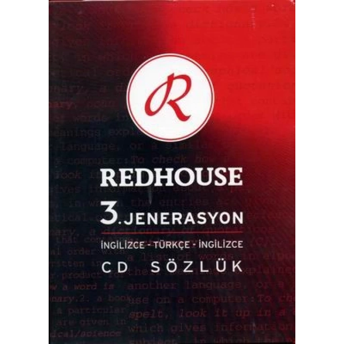 REDHOUSE 3.JENERASYON CD SÖZLÜK