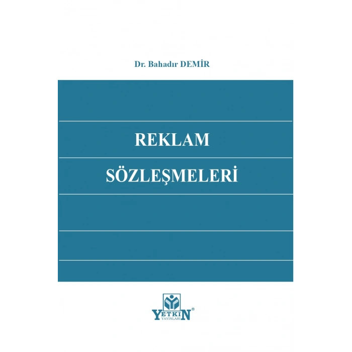 Reklam Sözleşmesi