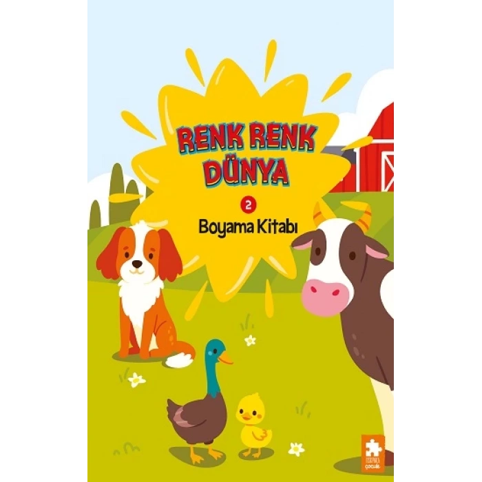 Renk Renk Dünya Boyama Kitabı - 2
