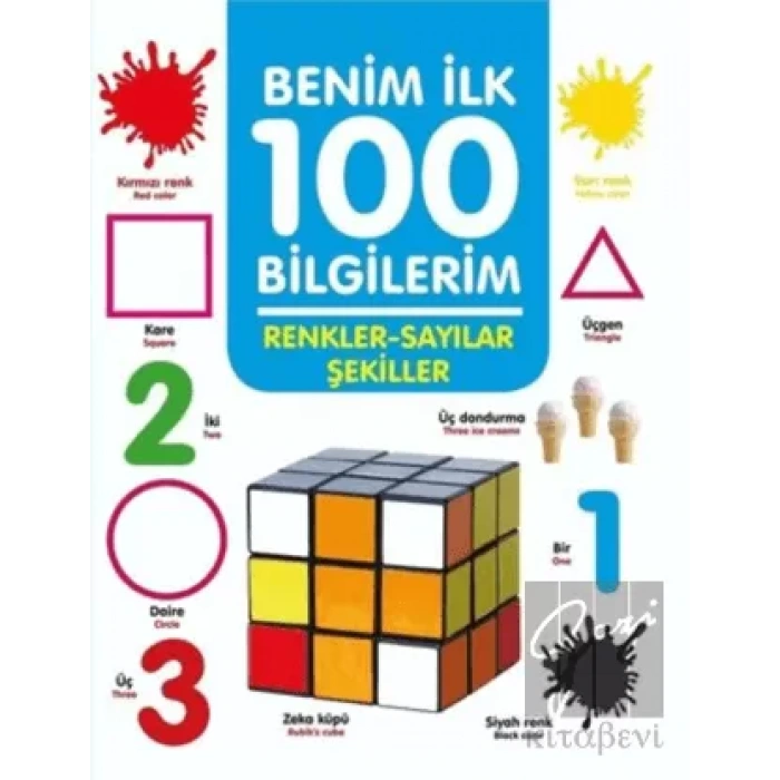 Renkler-Sayılar-Şekiller - Benim İlk 100 Bilgilerim
