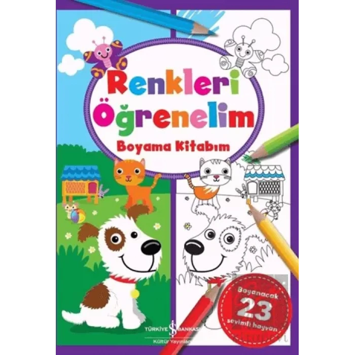 Renkleri Öğrenelim Boyama Kitabım