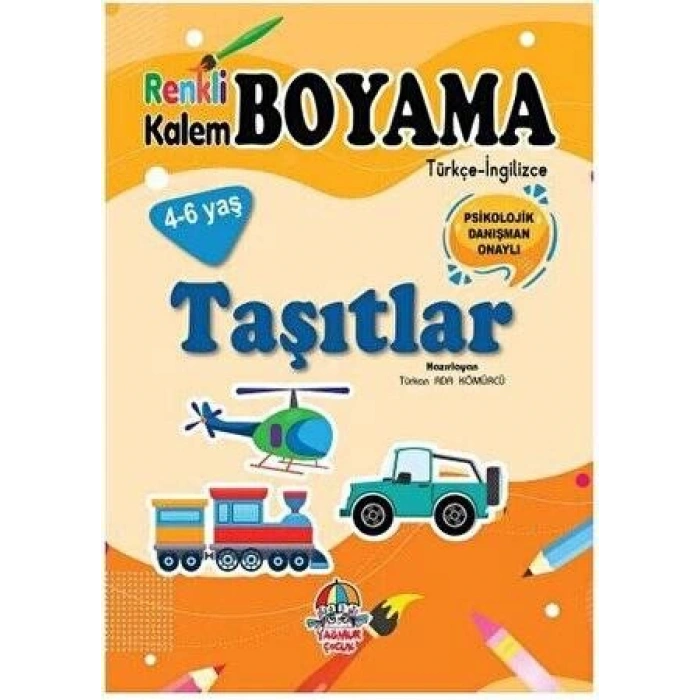 Renkli Kalem Boyama-Taşıtlar