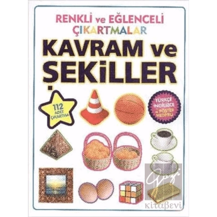 Renkli ve Eğlenceli Çıkartmalar - Kavram ve Şekiller (Concept and Figures)