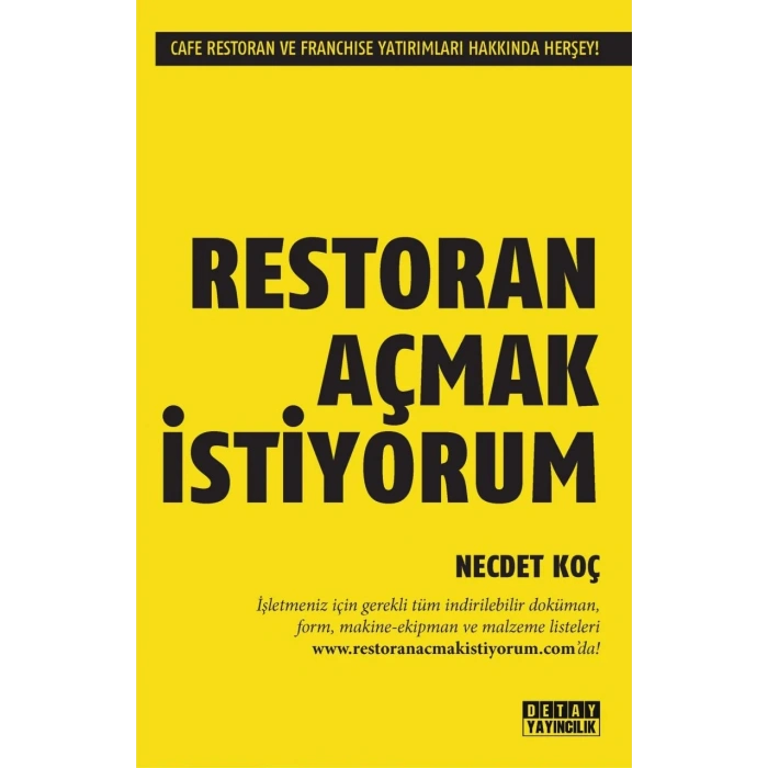 Restoran Açmak İstiyorum