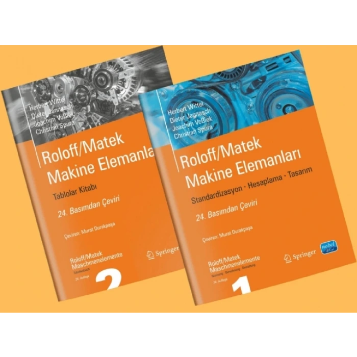 ROLOFF/MATEK MAKİNE ELEMANLARI - Standardizasyon, Hesaplama, Tasarım (2 Cilt)