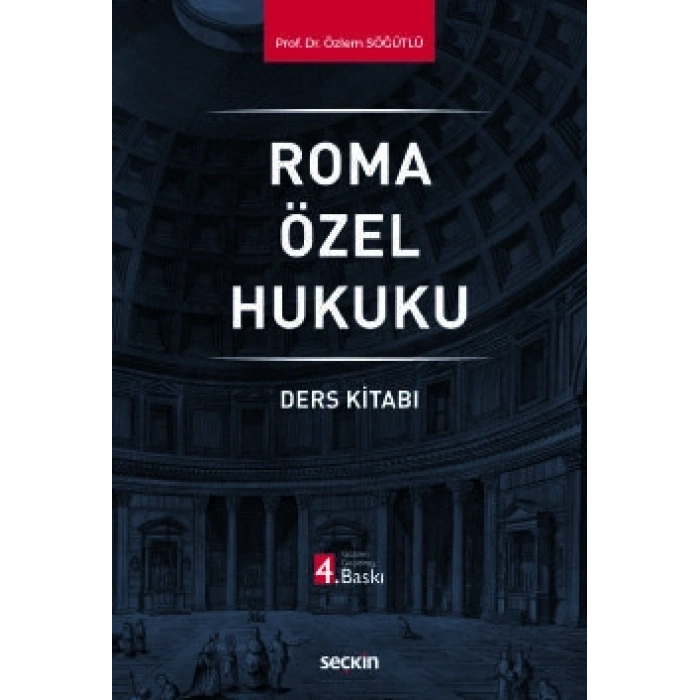 Roma Özel Hukuku Ders Kitabı