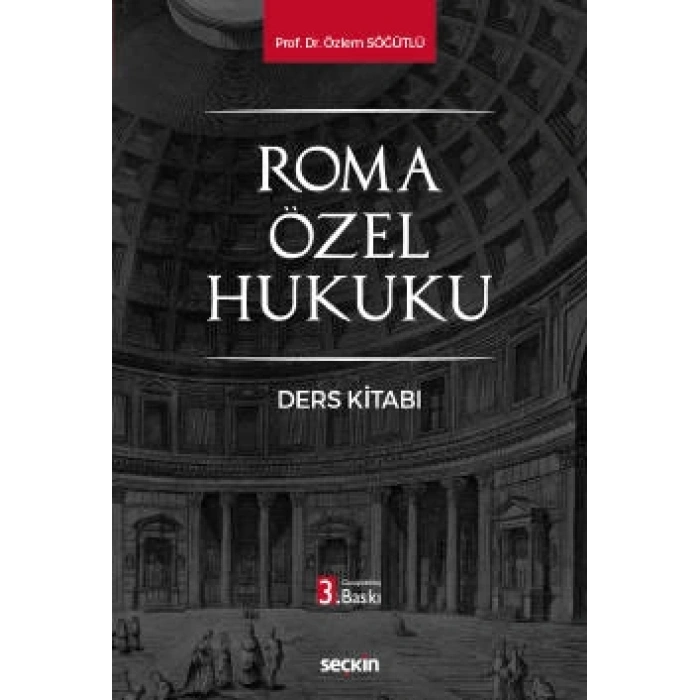 Roma Özel Hukuku Ders Kitabı