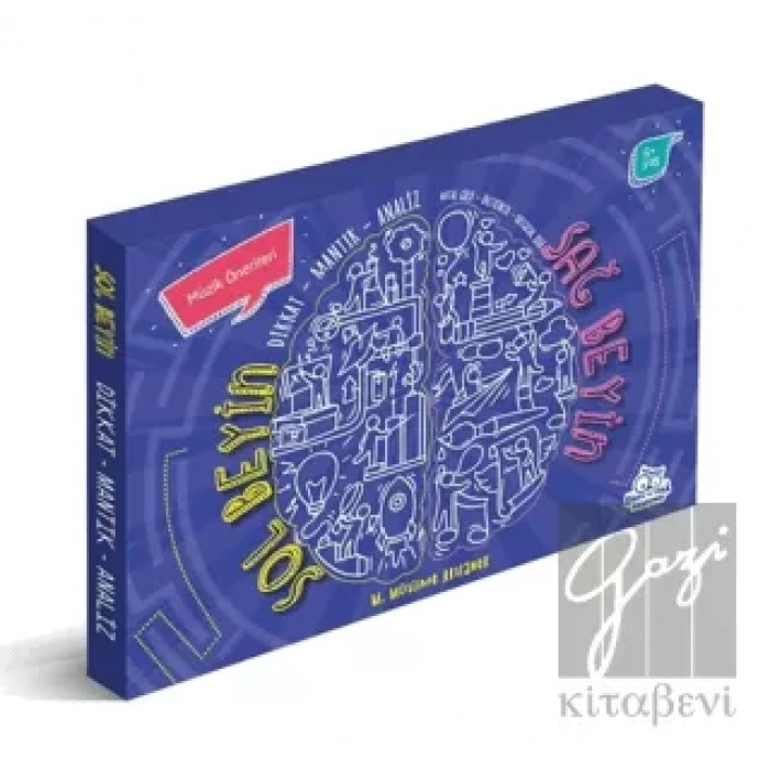 Sağ Beyin Sol Beyin Egzersizleri Set (3 Kitap)