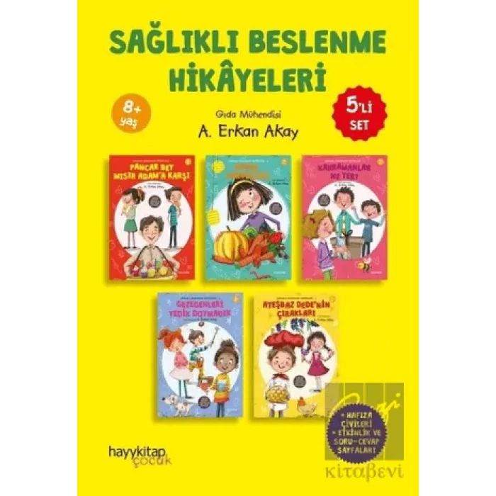 Sağlıklı Beslenme Hikayeleri (5 Kitap Takım)