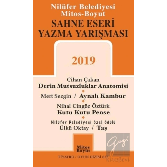 Sahne Eseri Yazma Yarışması 2019