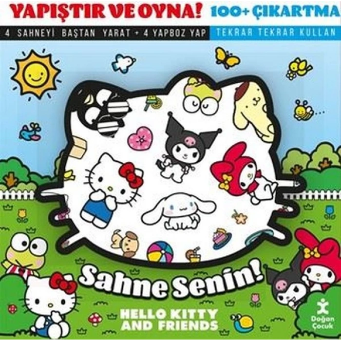 Sahne Senin! Hello Kitty and Friends - Yapıştır ve Oyna! + 100 Çıkartma