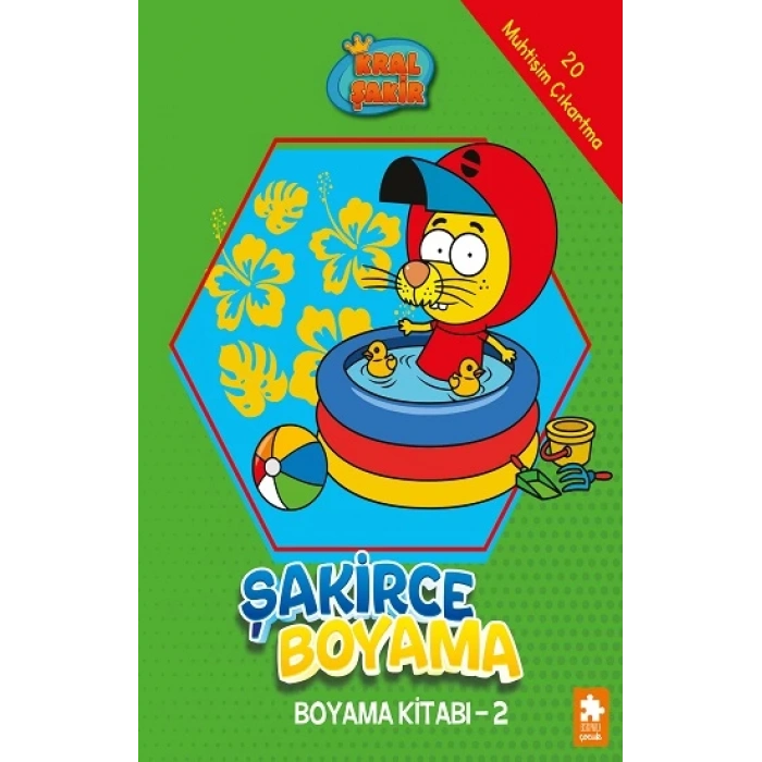 Şakirce Boyama Kitabı - 2 - Kral Şakir