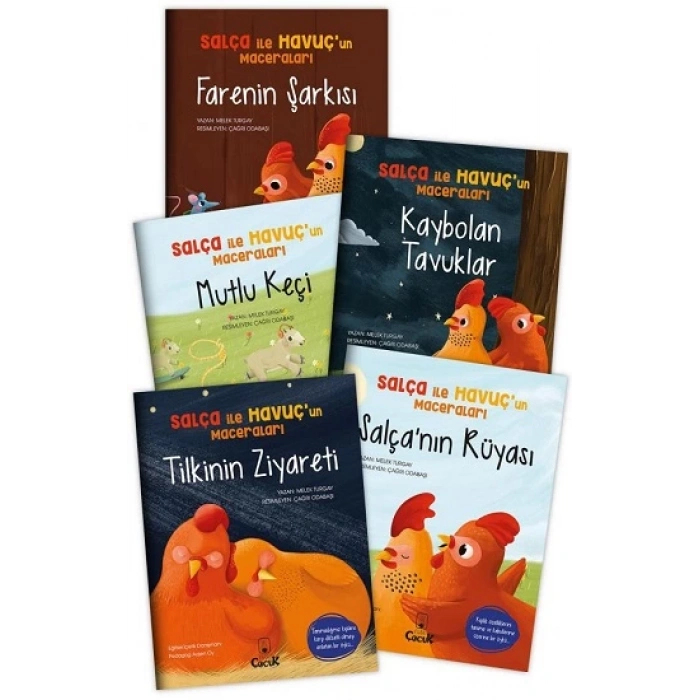 Salça ile Havuç’un Maceraları Serisi (5 Kitap Set)