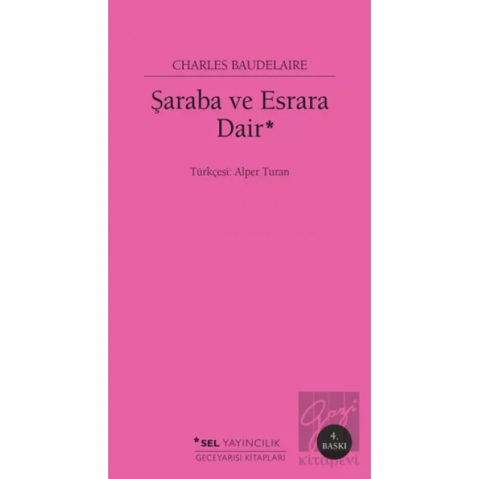 Şaraba ve Esrara Dair