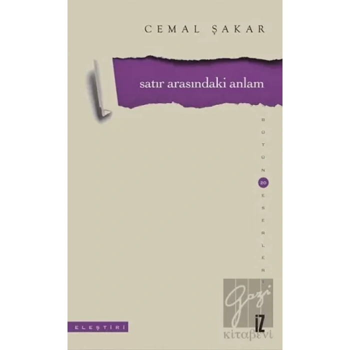 Satır Arasındaki Anlam