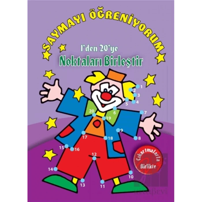 Saymayı Öğreniyorum - 1den 20ye Noktaları Birleştir