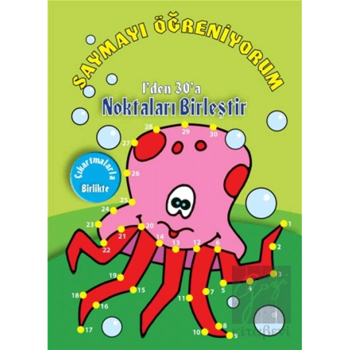 Saymayı Öğreniyorum - 1den 30a Noktaları Birleştir