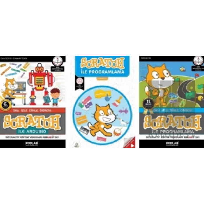 Scratch Eğitim Seti (3 Kitap Takım)