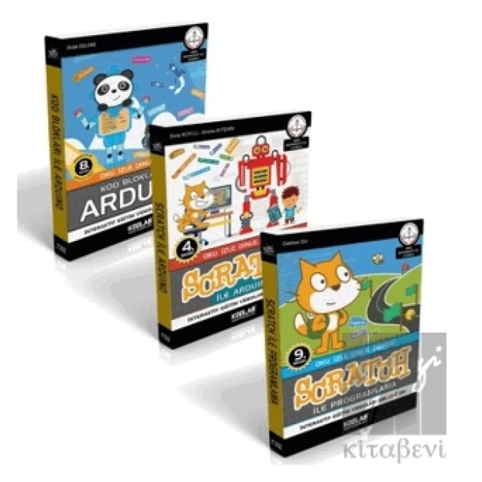 Scratch İle Kolay Programlama Seti (3 Kitap Takım)