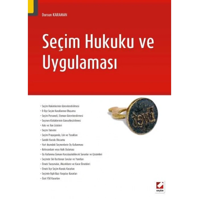 Seçim Hukuku ve Uygulaması