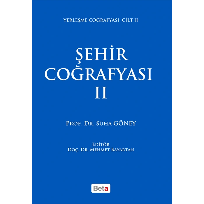 Şehir Coğrafyası II