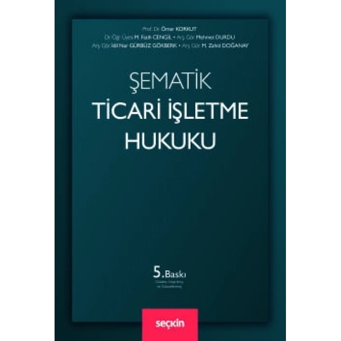 Şematik Ticari İşletme Hukuku