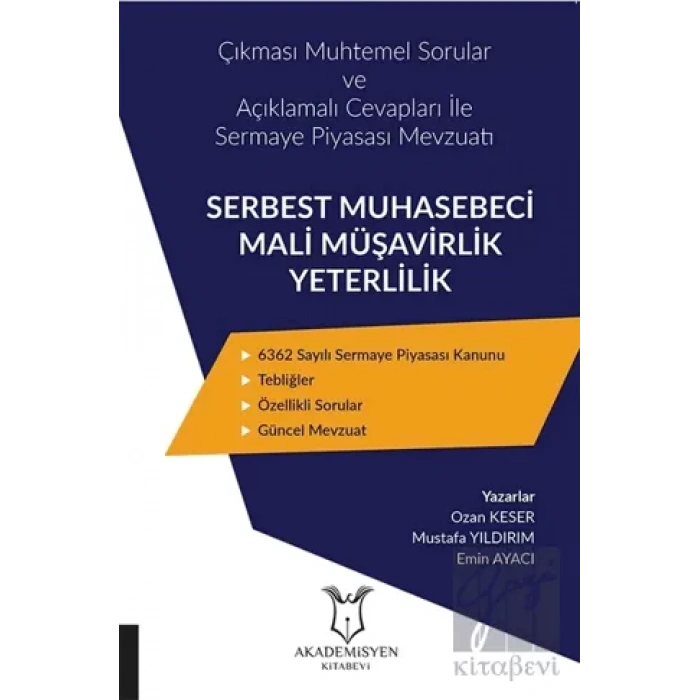 Serbest Muhasebeci Mali Müşavirlik Yeterlilik