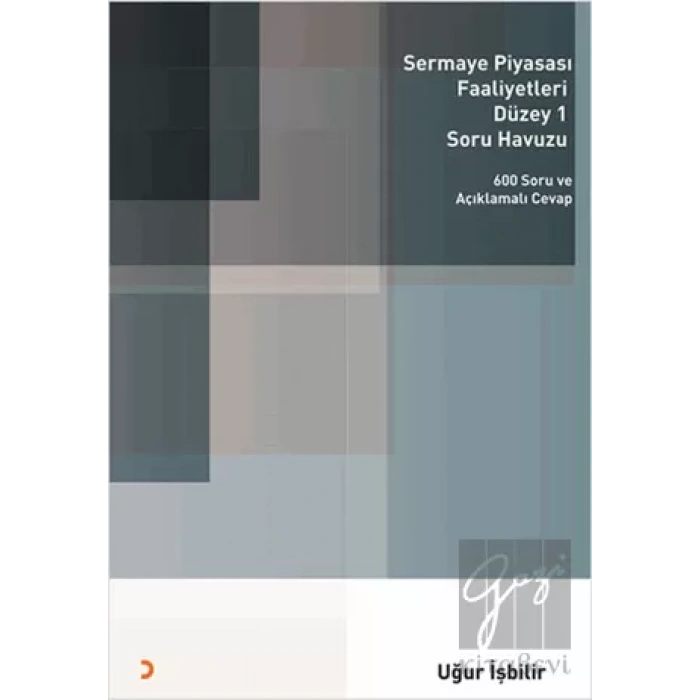 Sermaye Piyasası Faaliyetleri Düzey 1 Soru Havuzu