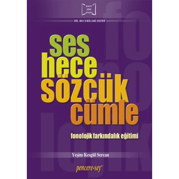 Ses Hece Sözcük Cümle