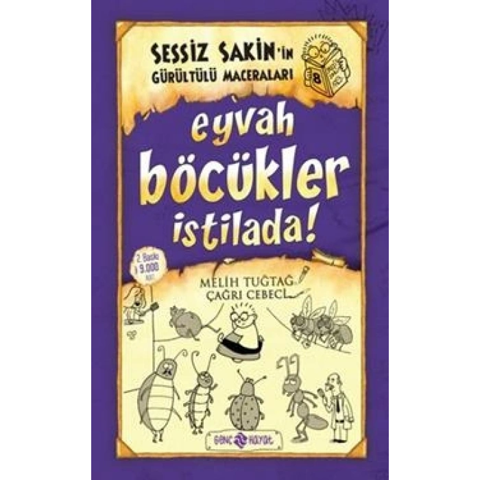 Sessiz Sakin’in Gürültülü Maceraları 8 Eyvah Böcükler İstilada!