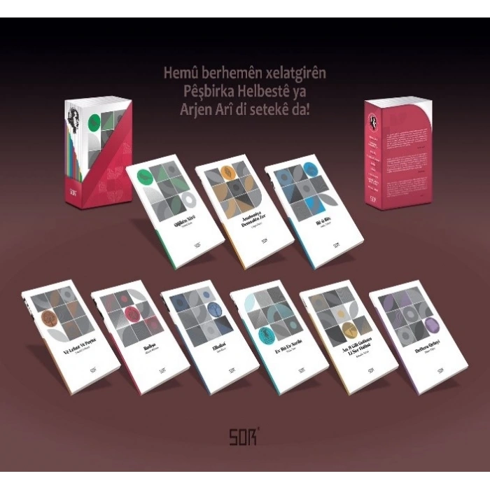 Seta Xelatgiren Peşbirka Helbeste Ya Arjen Ari 9 Kitap Kutulu SET KİTAPLARI