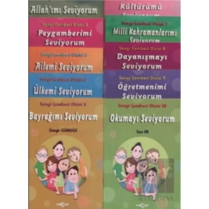 Sevgi Çemberi Dizisi Takım 10 Kitap
