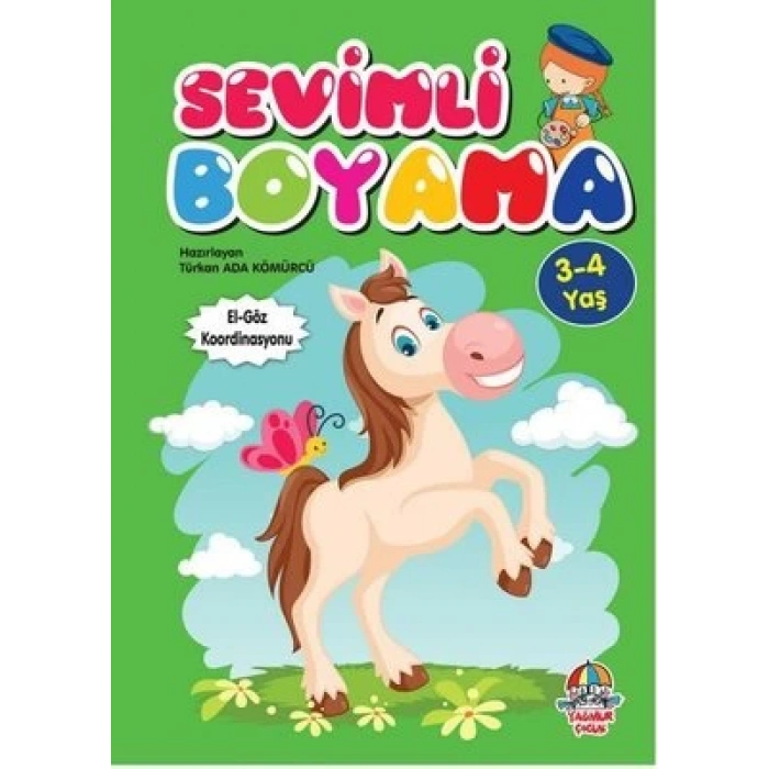 Sevimli Boyama (3-4 Yaş)