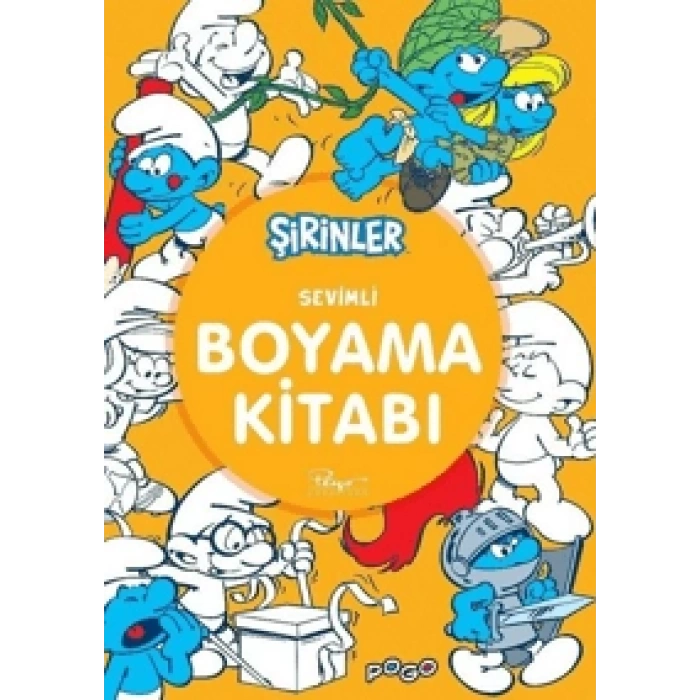 Sevimli Boyama Kitabı - Şirinler