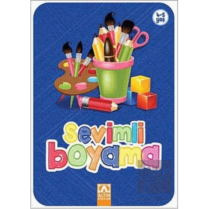 Sevimli Boyama (Lacivert)