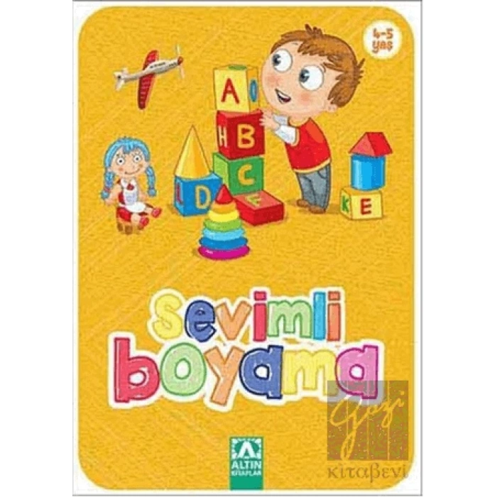 Sevimli Boyama (Sarı)
