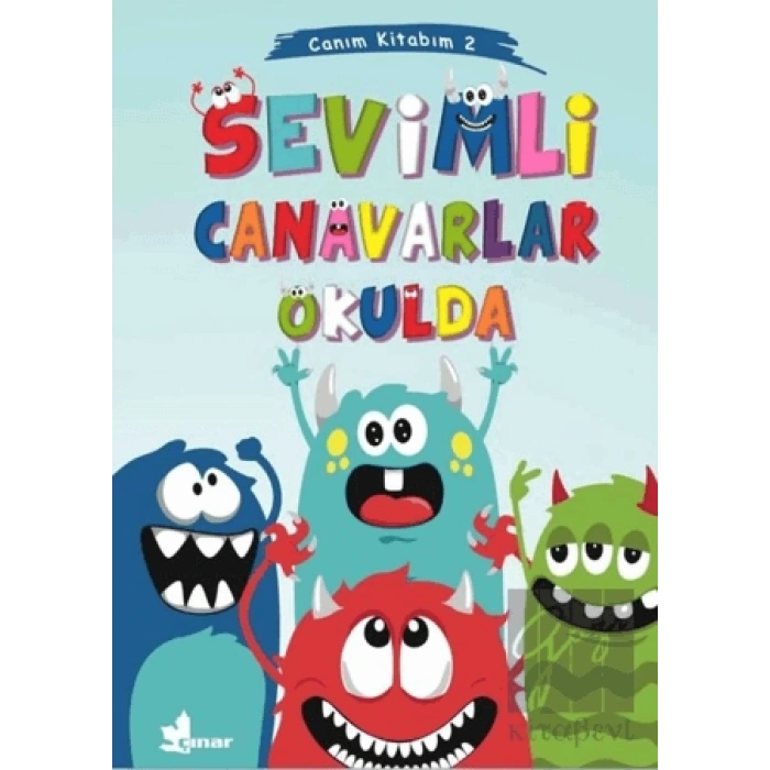 Sevimli Canavarlar Okulda - Canım Kitabım 2