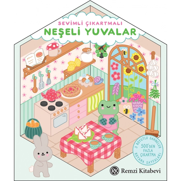 Sevimli Çıkartmalı Neşeli Yuvalar