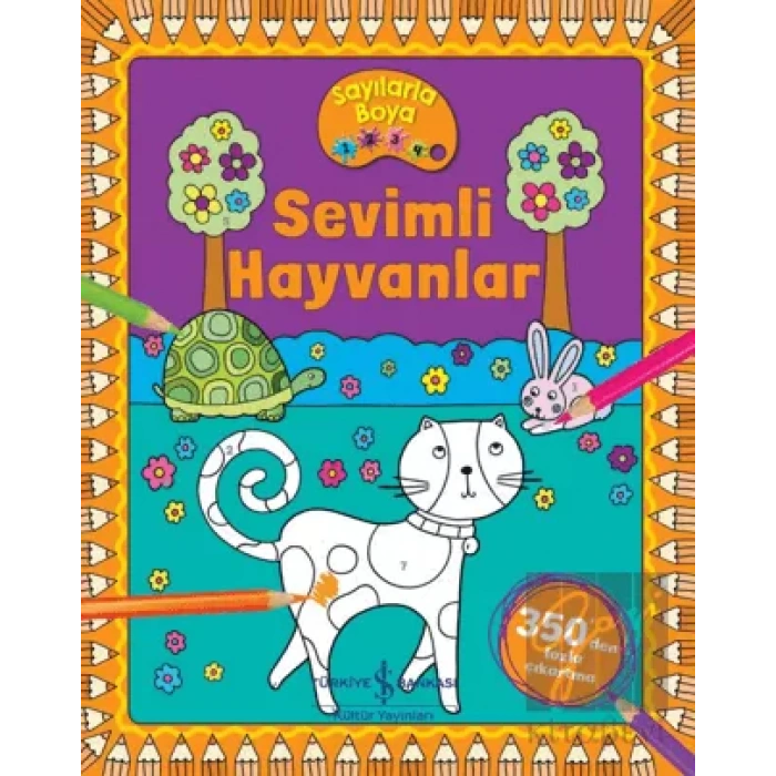 Sevimli Hayvanlar - Sayılarla Boya