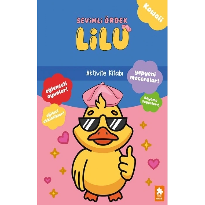 Sevimli Ördek Lilu - Aktvite Kitabı
