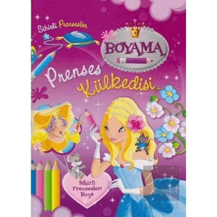 Sihirli Prensesler Boyama - Prenses Külkedisi