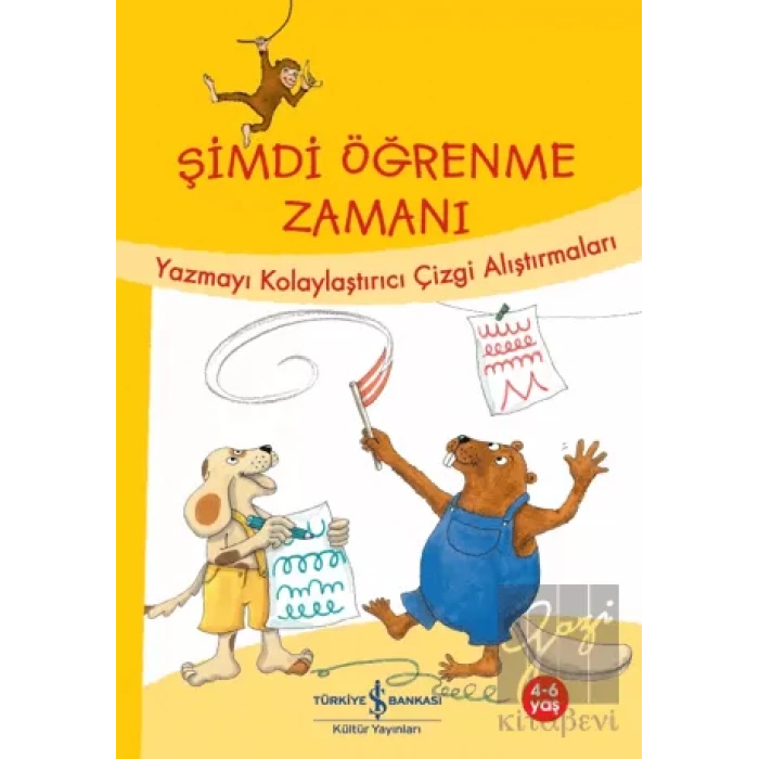 Şimdi Öğrenme Zamanı - Yazmayı Kolaylaştırıcı Çizgi Alıştırmaları